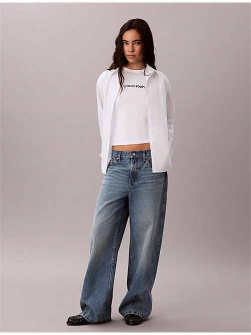 ss slim fit heart logo tee CALVIN KLEIN JEANS | LV047H835GYAF